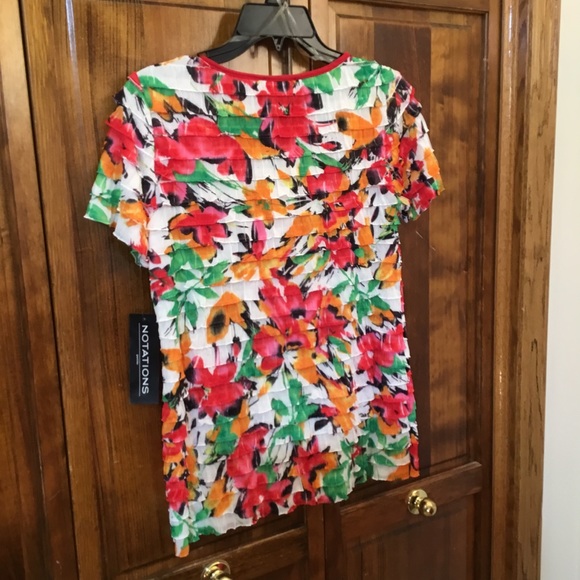 -Notations blouse, size SP, NWT - Picture 3 of 3